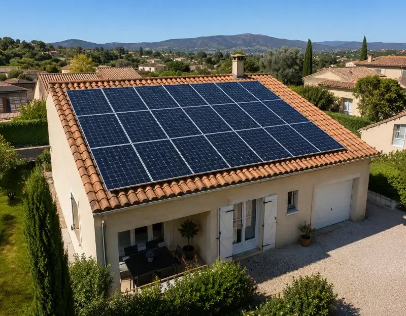 Prime à l'autoconsommation panneaux solaires Sainte-Jalle — aide financière de l'État